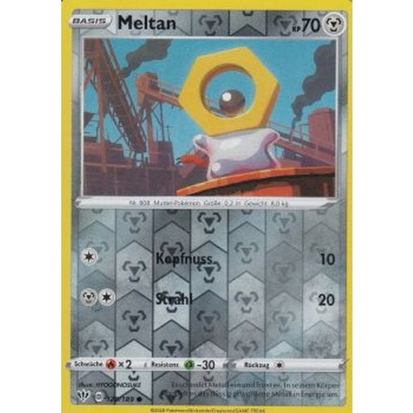 Meltan 129/189 REVERSE HOLO