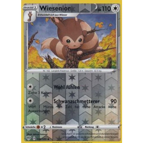 Wiesenior 136/189 REVERSE HOLO
