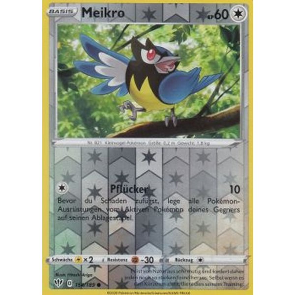 Meikro 154/189 REVERSE HOLO