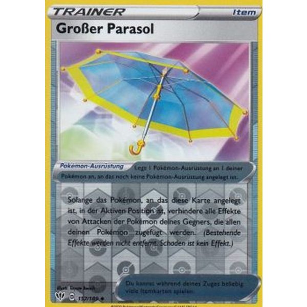 Gro&szlig;er Parasol 157/189 REVERSE HOLO