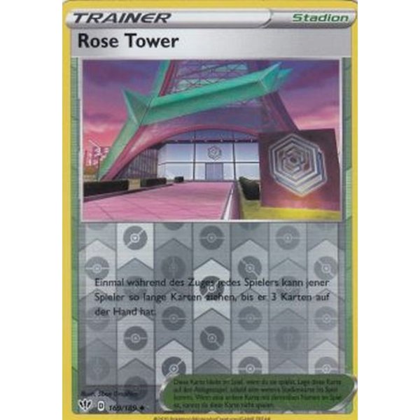 Rose Tower 169/189 REVERSE HOLO