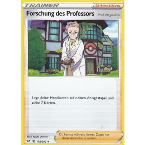 Forschung des Professors 178b/202