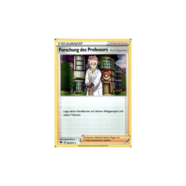 Forschung des Professors 62/073 HOLO