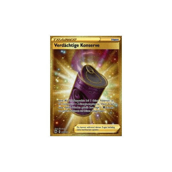 Verd&auml;chtige Konserve 80/073 GOLDRAND