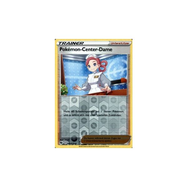 Pok&eacute;mon-Center-Dame 60/073 REVERSE HOLO