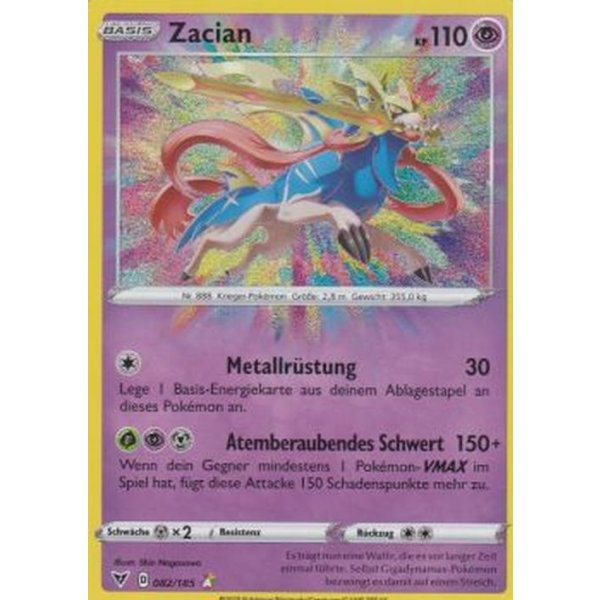 Zacian 082/185 AMAZING
