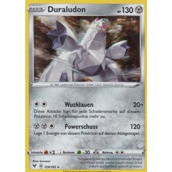 Duraludon 129/185 HOLO