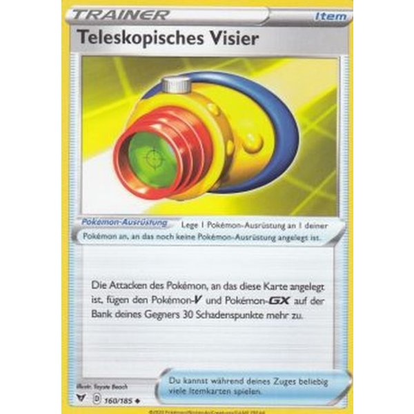 Teleskopisches Visier 160/185
