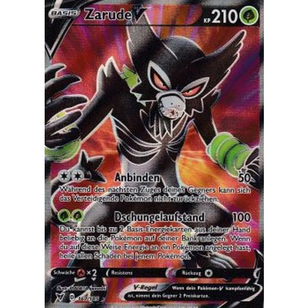 Zarude-V 167/185 FULLART