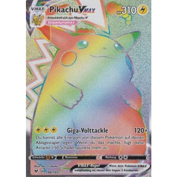 Pikachu-VMAX 188/185 RAINBOW