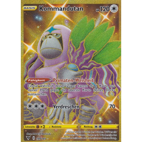 Kommandutan 199/185 GOLDRAND