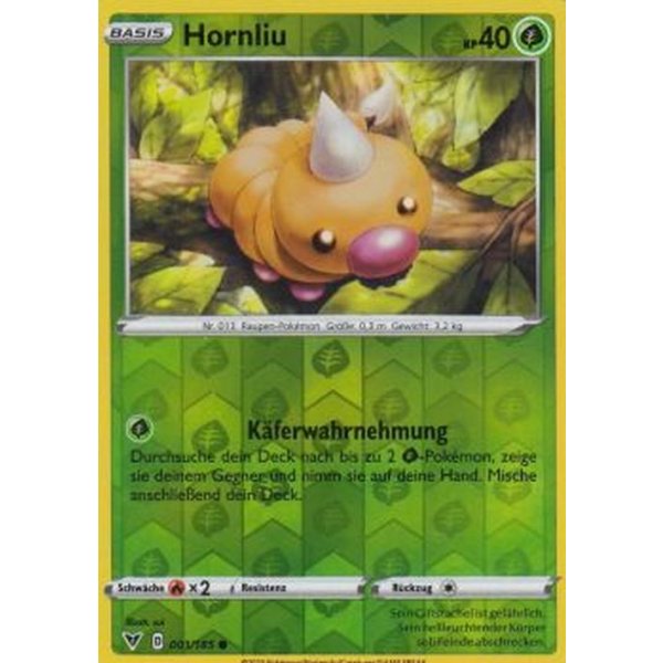 Hornliu 001/185 REVERSE HOLO