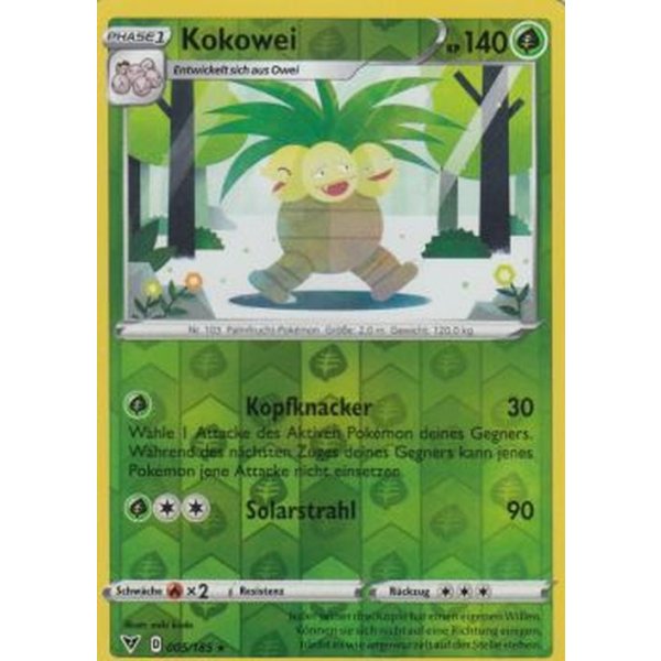 Kokowei 005/185 REVERSE HOLO