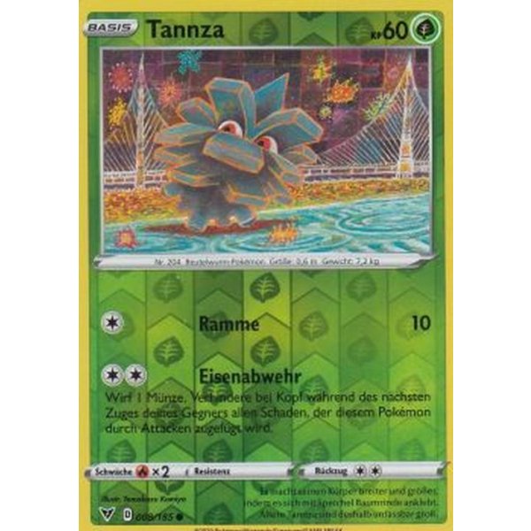 Tannza 008/185 REVERSE HOLO