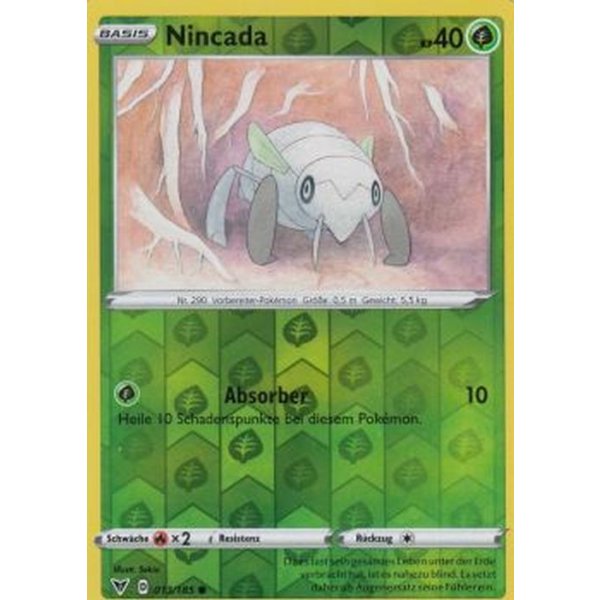 Nincada 013/185 REVERSE HOLO
