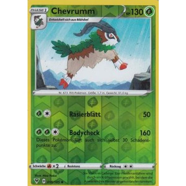 Chevrumm 018/185 REVERSE HOLO