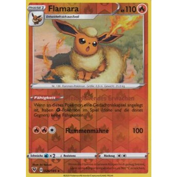 Flamara 026/185 REVERSE HOLO