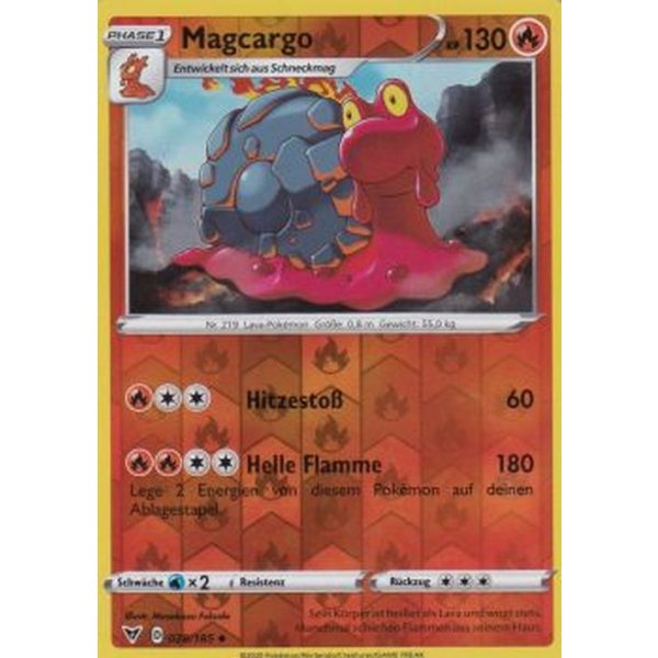Magcargo 028/185 REVERSE HOLO