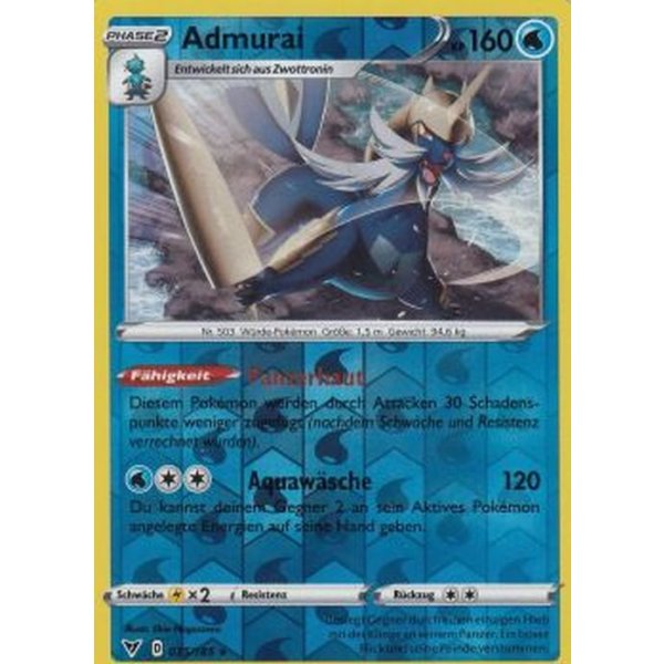 Admurai 035/185 REVERSE HOLO