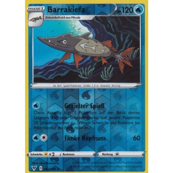 Barrakiefa 042/185 REVERSE HOLO
