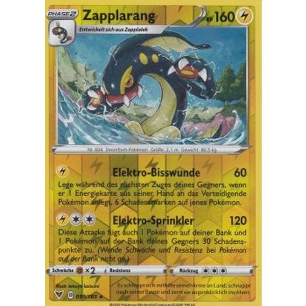 Zapplarang 059/185 REVERSE HOLO