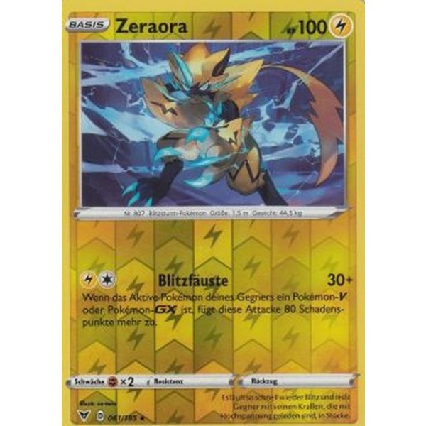 Zeraora 061/185 REVERSE HOLO