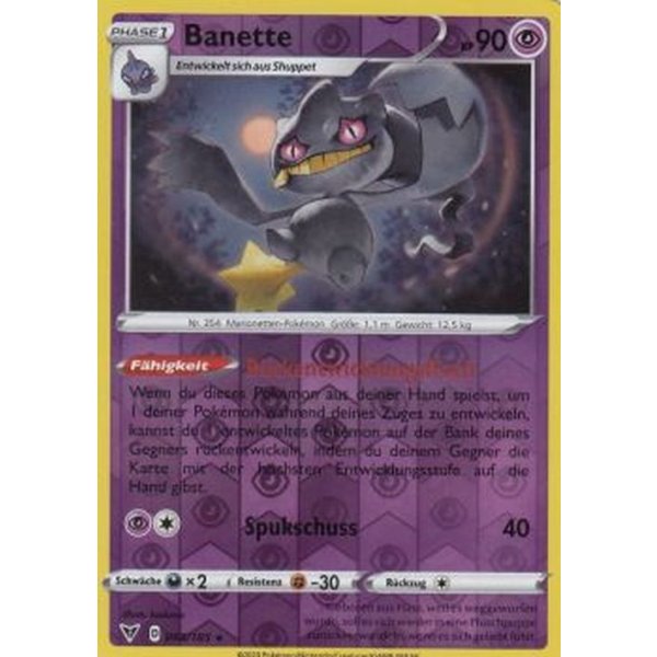 Banette 068/185 REVERSE HOLO
