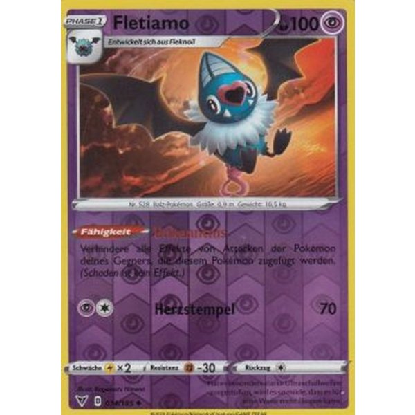 Fletiamo 074/185 REVERSE HOLO