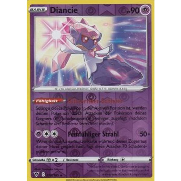 Diancie 079/185 REVERSE HOLO
