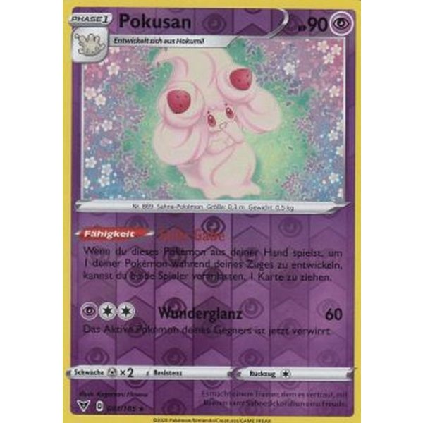 Pokusan 081/185 REVERSE HOLO