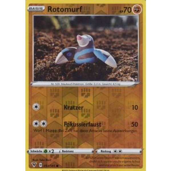 Rotomurf 091/185 REVERSE HOLO