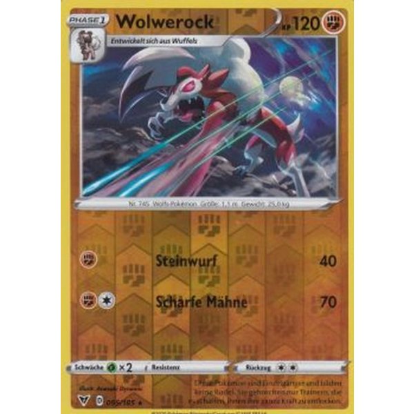 Wolwerock 095/185 REVERSE HOLO