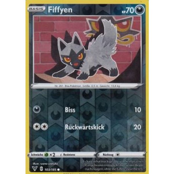 Fiffyen 103/185 REVERSE HOLO