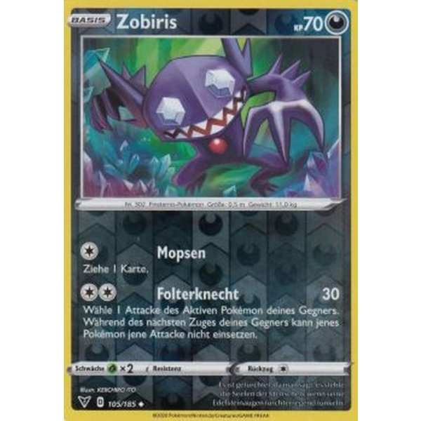 Zobiris 105/185 REVERSE HOLO