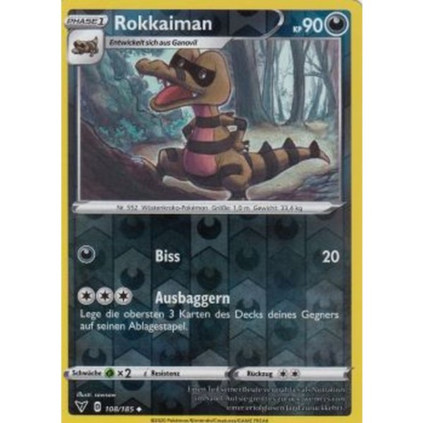 Rokkaiman 108/185 REVERSE HOLO