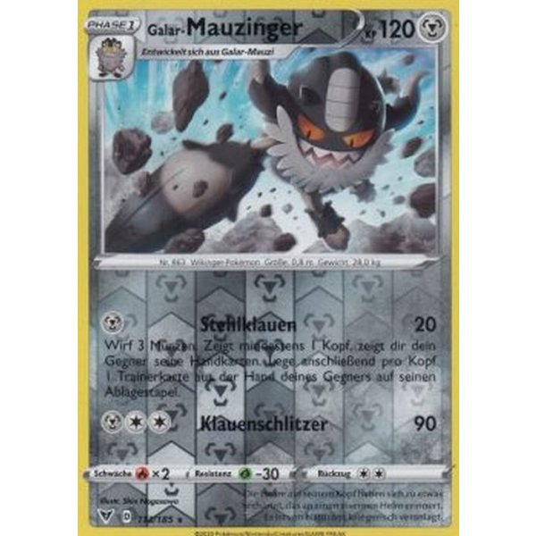 Galar-Mauzinger 113/185 REVERSE HOLO
