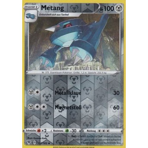 Metang 117/185 REVERSE HOLO