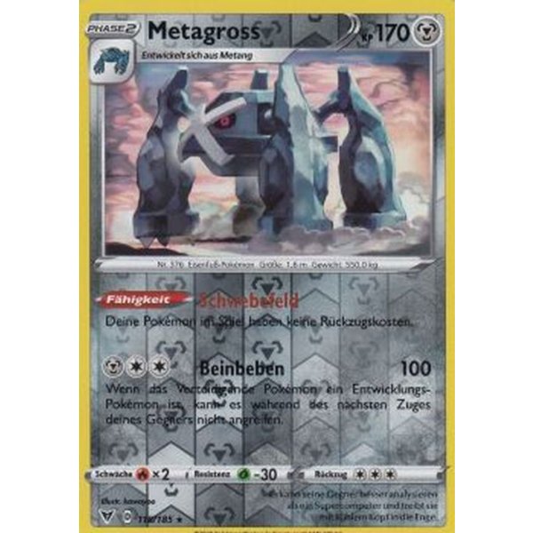 Metagross 118/185 REVERSE HOLO