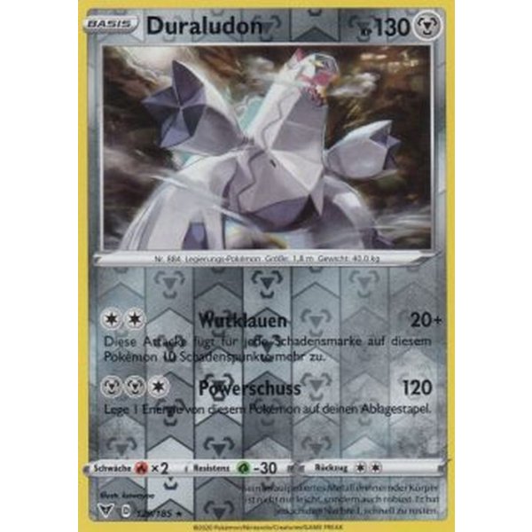 Duraludon 129/185 REVERSE HOLO
