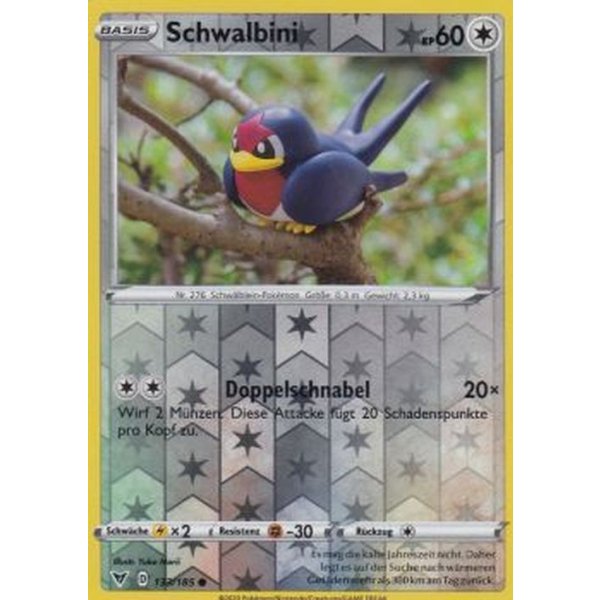Schwalbini 133/185 REVERSE HOLO