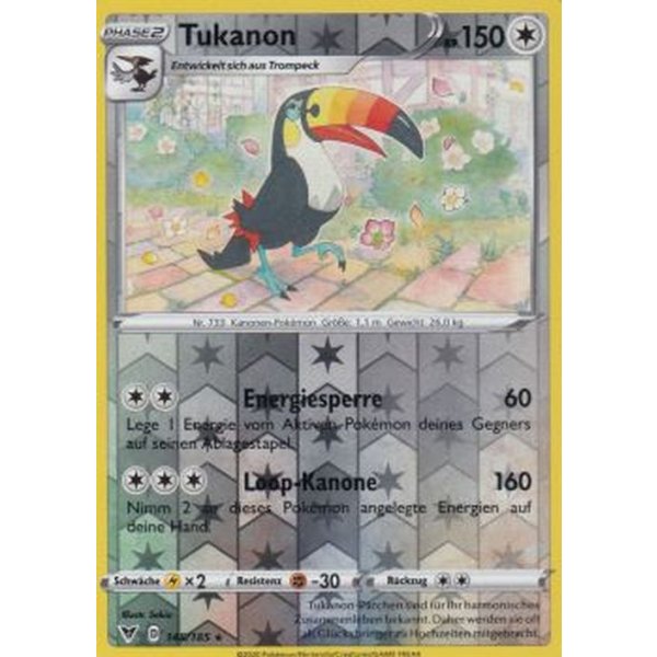 Tukanon 145/185 REVERSE HOLO