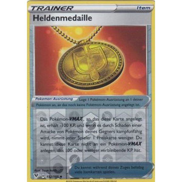 Heldenmedaille 152/185 REVERSE HOLO