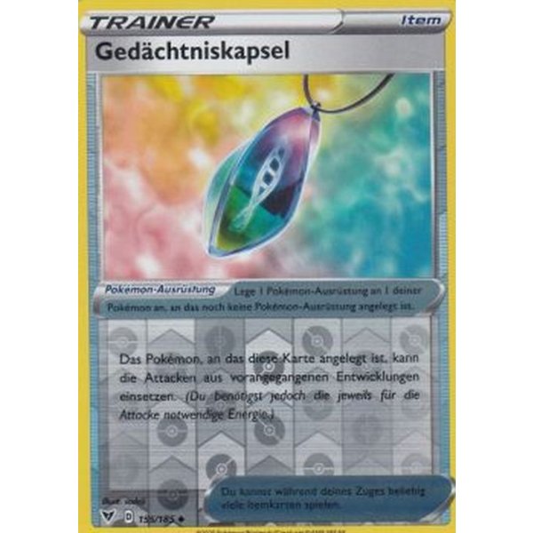 Ged&auml;chtsniskapsel 155/185 REVERSE HOLO