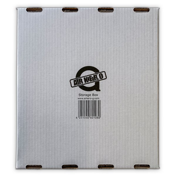 Arkero-G 4-Row Storage Box - Pappkarton f&uuml;r 4000 Karten 2-teilig (Aufbewahrungsbox f&uuml;r Einzelkarten)