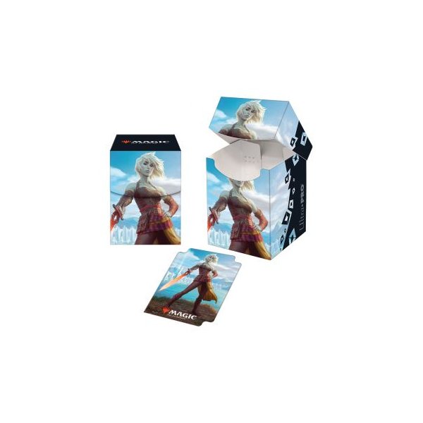 Magic Deck Box Zendikar Rising, Nahiri, Heir of the Ancients (100+ Deck Box) von Ultra Pro