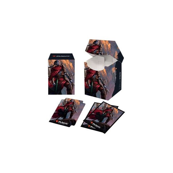 Combo Magic Deck Box + 100 Sleeves Zendikar Rising Anowon, the Ruin Thief (100+ Deck Box) von Ultra Pro