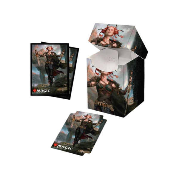 Combo Magic Deck Box + 100 Sleeves Commander Legends Jeska, Thrice Reborn (100+ Deck Box) von Ultra Pro