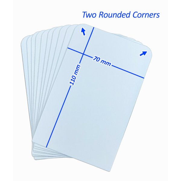 Arkero-G 10 Kartentrenner Wei&szlig; - Gro&szlig; (10 Tall Card Dividers for Storage Boxes)