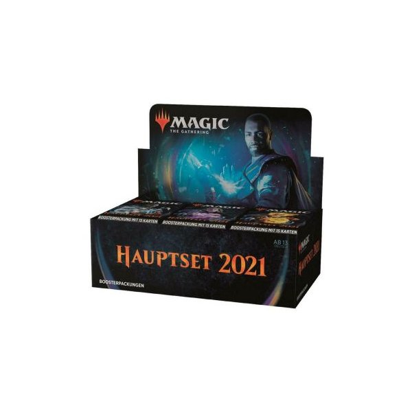 Magic Hauptset 2021 Booster Display (36 Packs, deutsch)