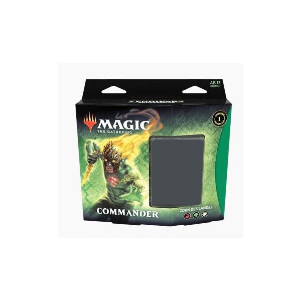 Zendikars Erneuerung Commander Deck 2020 - Zorn des Landes (deutsch)